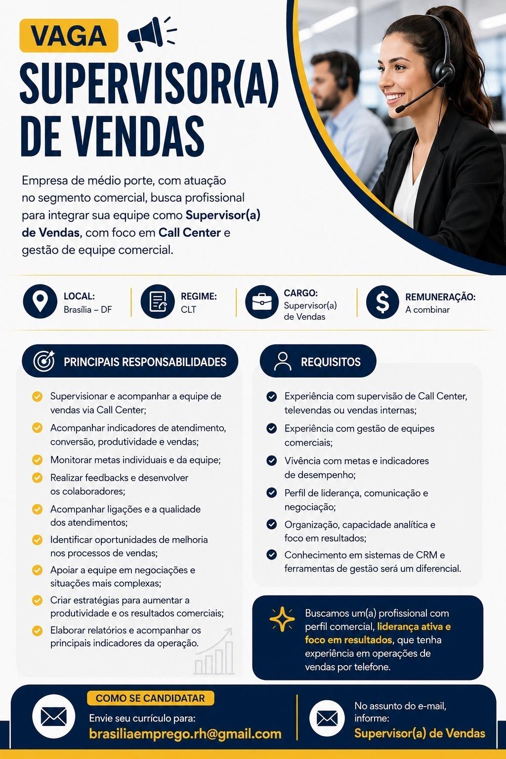 Card com os dados da vaga. As informações estão dentro da imagem.